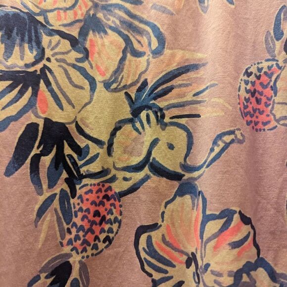 Lilly Pulitzer Floral Dress in Blue and Pink - Picture 4 of 6